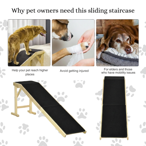 Premium Dog Ramp for Small & Large Dogs