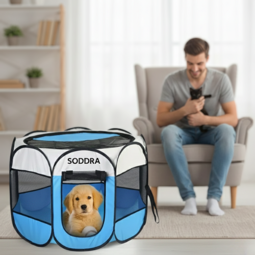 Premium Foldable Dog Tent Playpen