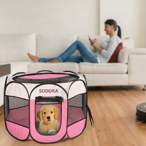 Premium Foldable Dog Tent Playpen