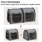 Portable Soft-sided Pet Cat Carrier With Divider