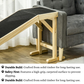 Premium Dog Ramp for Small & Large Dogs 