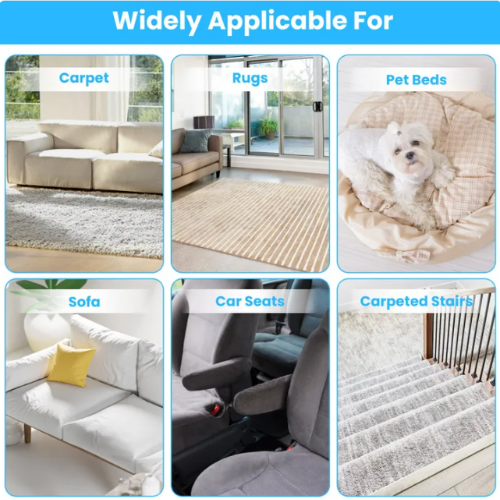 Pet Hair Rake for Carpets and Upholstery