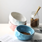 Ergonomic Oblique Pet Bowl for Cats & Dogs 