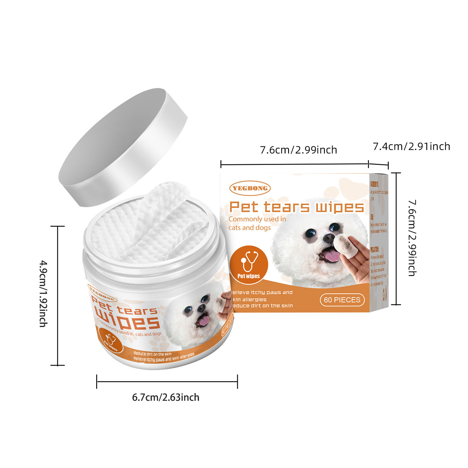 Yegbong Pet Wipes