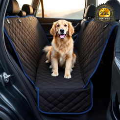 Premium Pet Seat Cover (Waterproof, Non-Slip Hammock for Cars & SUVs)