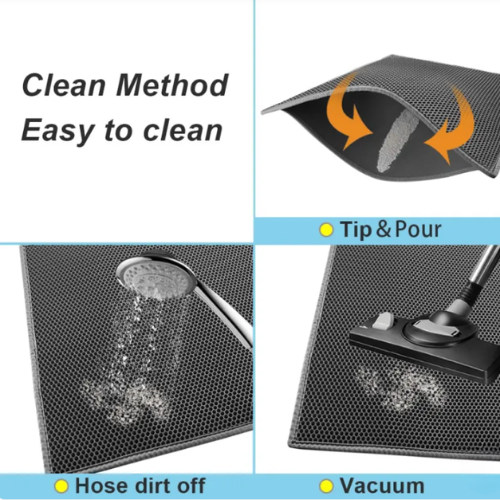 Double Layer Honeycomb Cat Litter Mat
