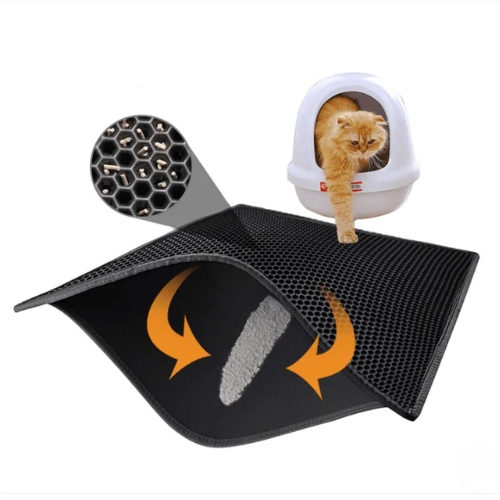 Double Layer Honeycomb Cat Litter Mat